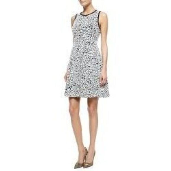 Kate Spade New York sleeveless leopard-print fit & flare dress Small - Picture 2 of 7